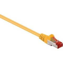 Goobay CAT 6 S/FTP CU 2m Yellow Cable - High-Speed Performance, Durable & Versatile Connection!